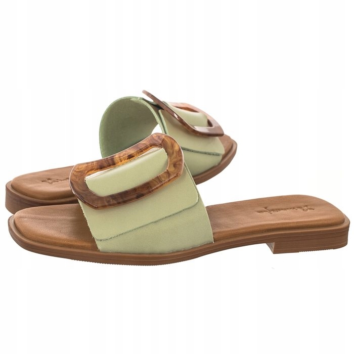 Dámské boty Nazouváky Maciejka Zelené L5155-09