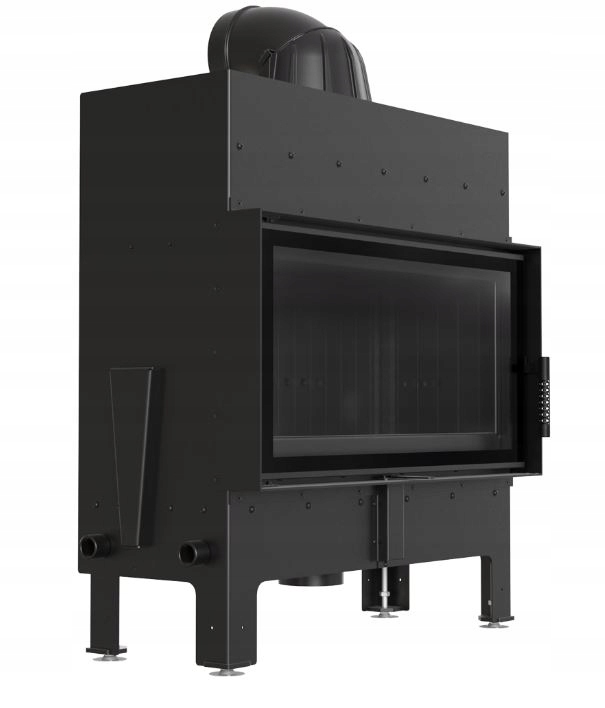 Krbová vložka vzduchová ocelová Floki L 12 kW, černé obložení, rekuperace