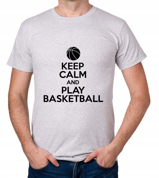 

koszulka Keep Calm And Play Basketball prezent