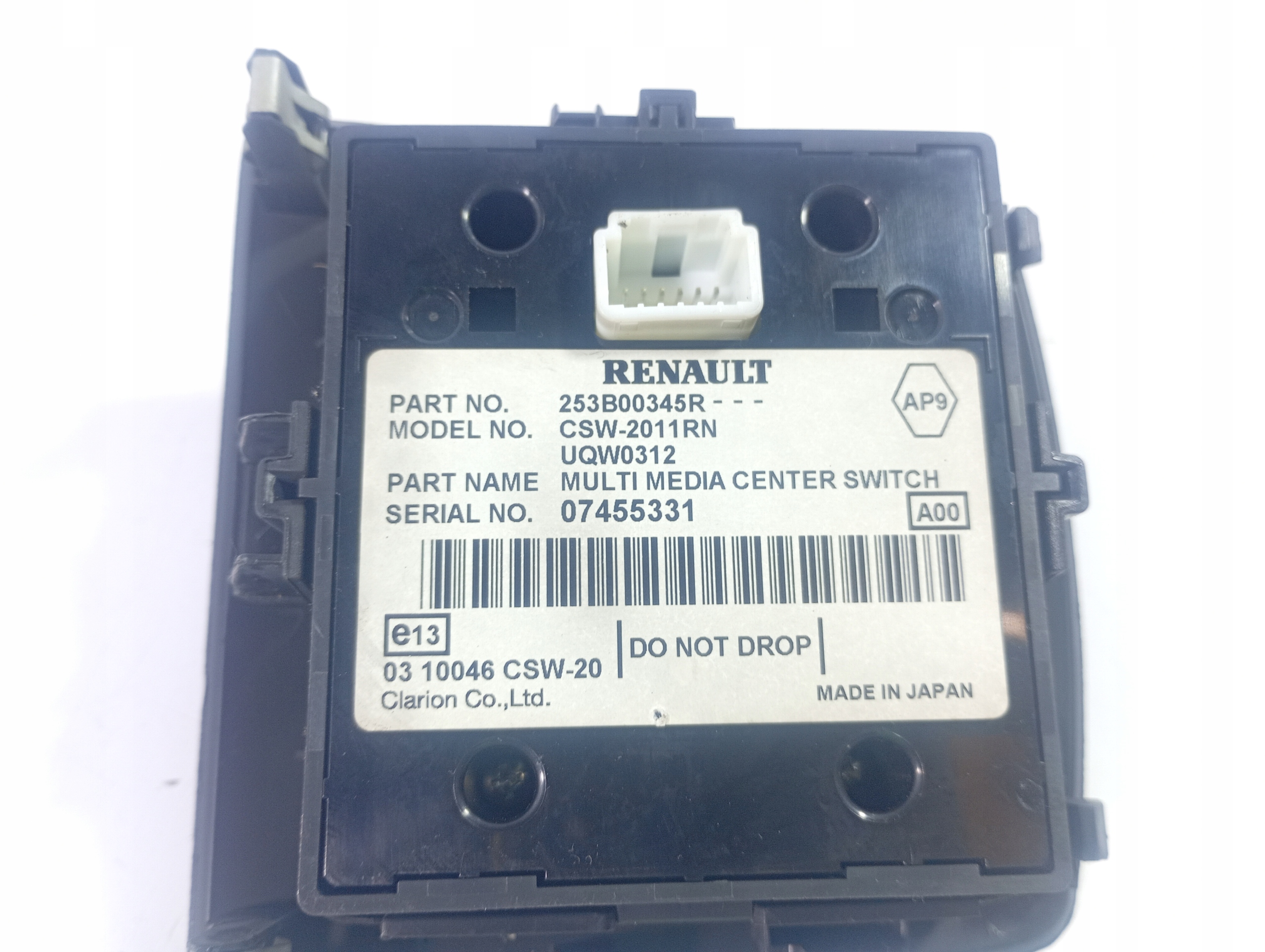 Renault Scenic 3 III 09-16 switch switch control panel CSW2011RN