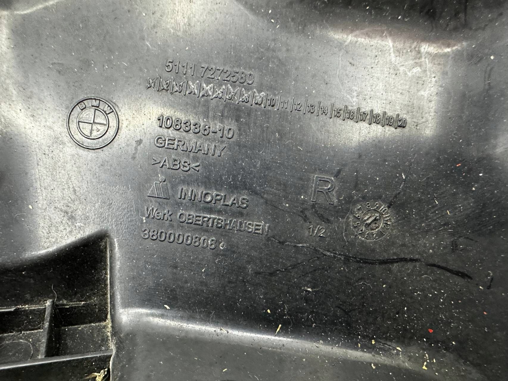 front bumper BMW 1 F20 F21 7272580