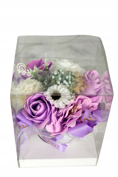 

Flowerbox Bukiet Kwiaty Mydlane W Doniczce