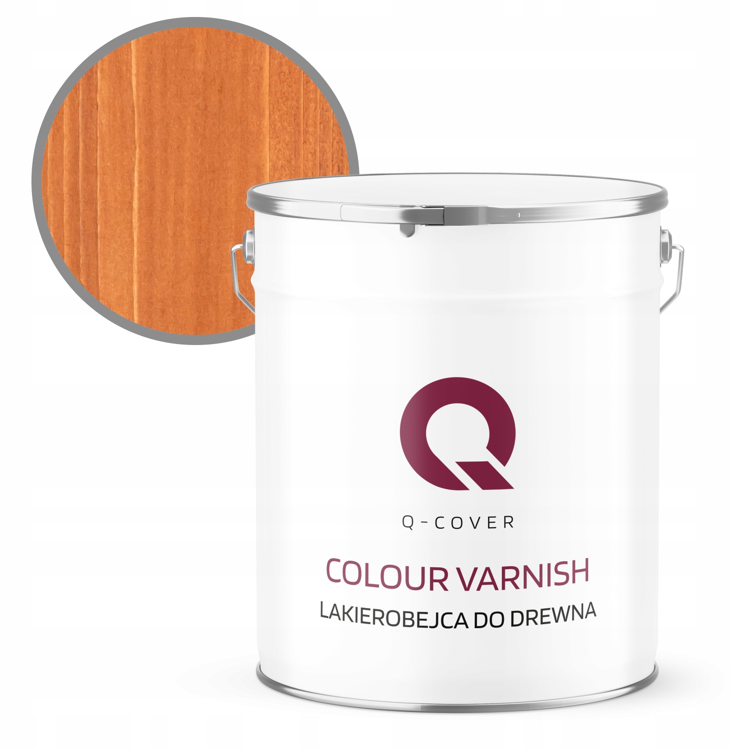 Lakovna Na Dřevo Rychleschnoucí 5L Teak Satén Výkonná Barva 3V1