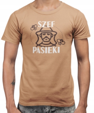 Prezent KOSZULKA SZEF PASIEKI beżowa XXXL