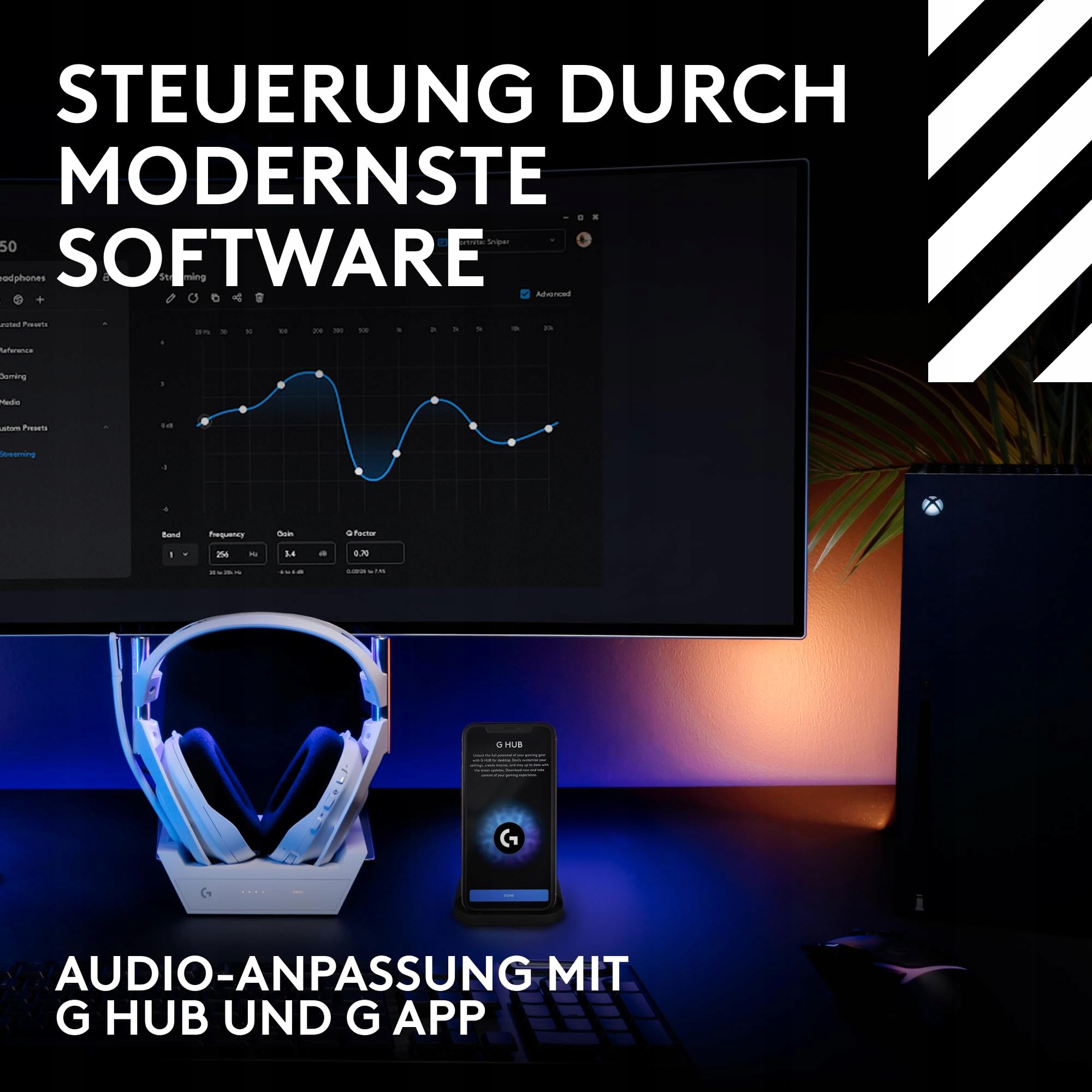 LOGITECH G Astro A50 Bezprzewodowy Zestaw Słuchawkowy Gamingowy Biały — miniatura 9