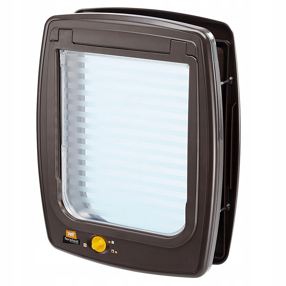 Levně Ferplast Swing 11 Dvířka pro pro kočky/středního psa Hnědá