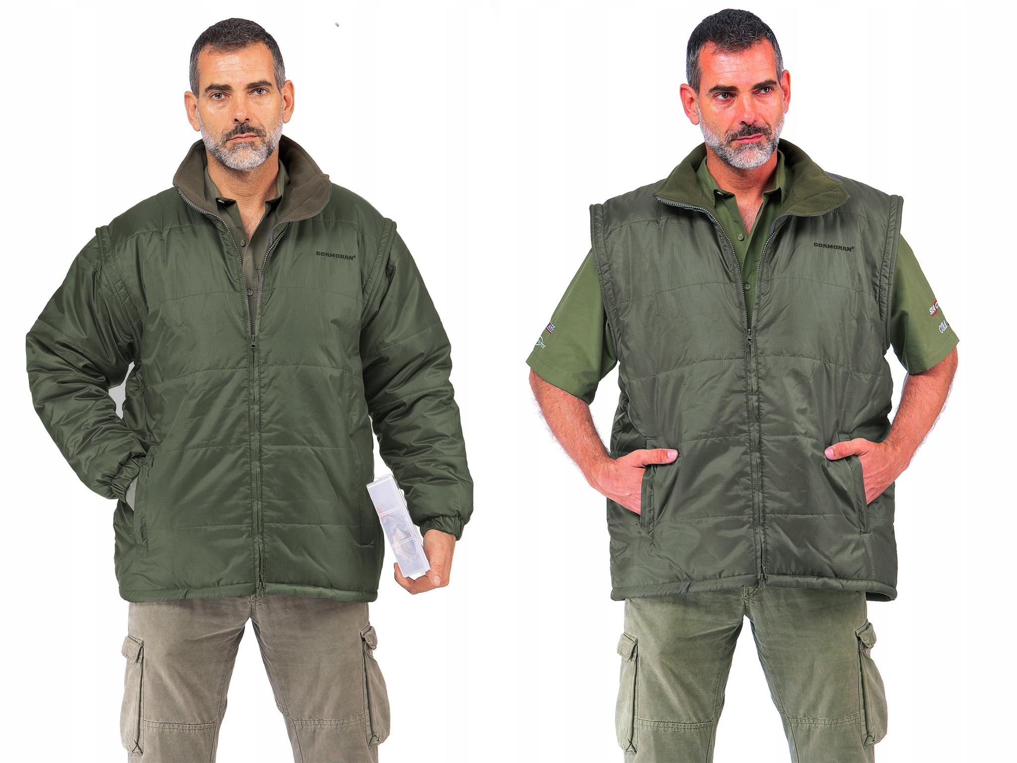 Thermo Bunda Cormoran S Odnímatelnými Rukávy XL