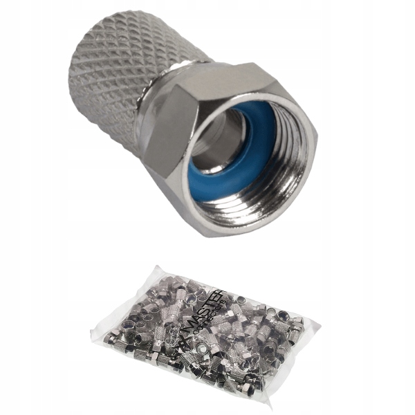 

Wtyk F Złącze 7,2mm RG-6 TRISET-113 Signal 100szt