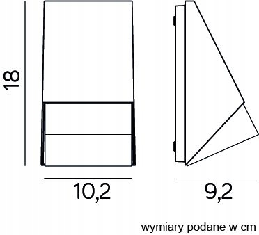 Kinkiet OLI M1503 - SU-MA Zasilanie sieciowe