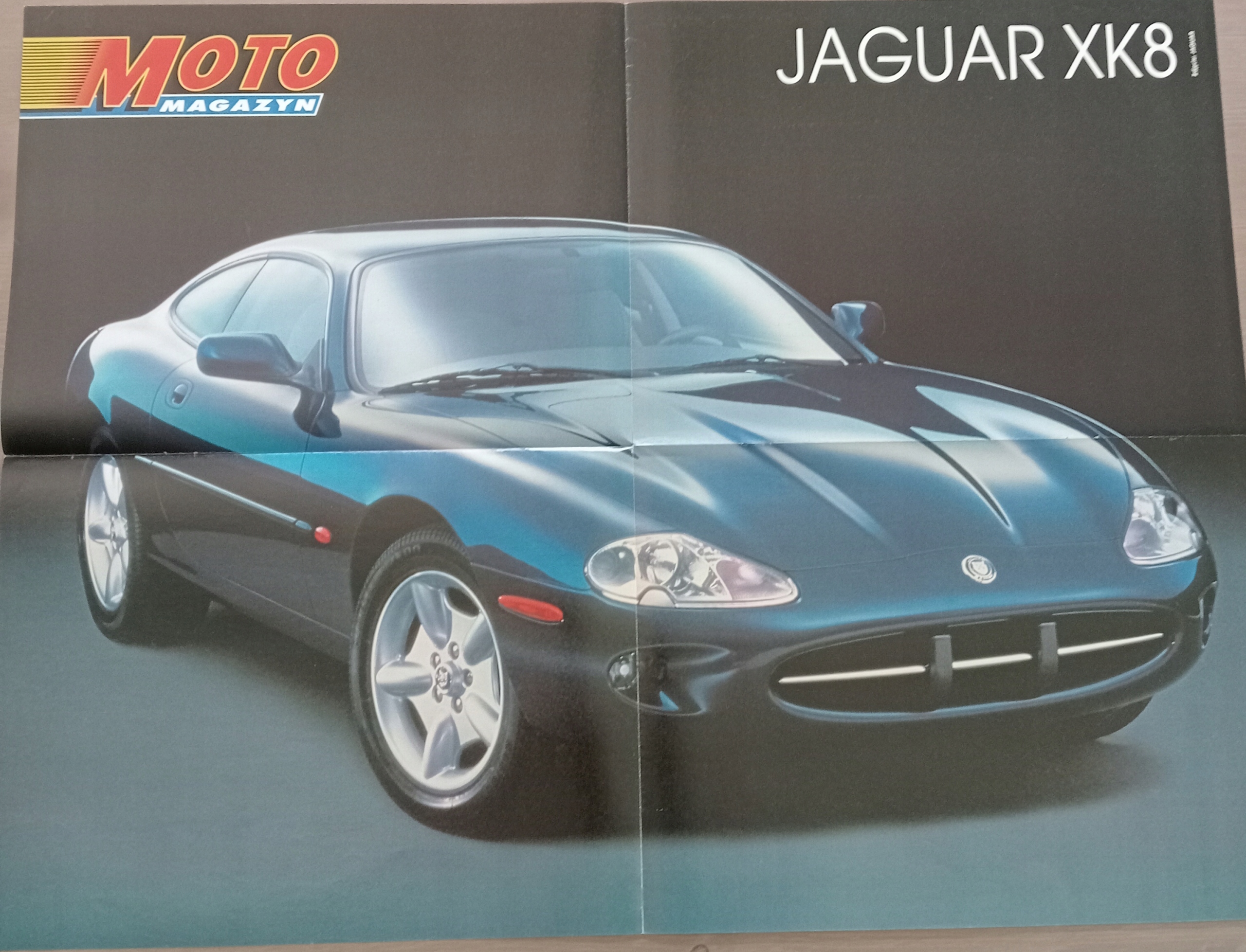 JAGUAR XK8 PLAKAT 54x40,8
