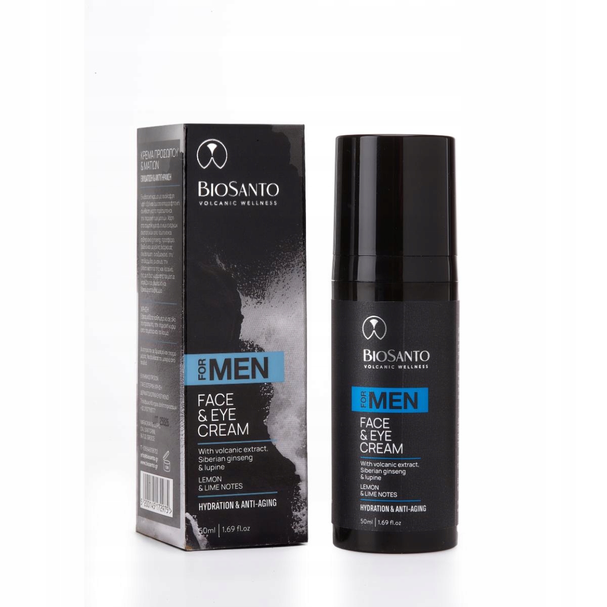 Krém na obličej a oči pro muže 50ml Biosanto