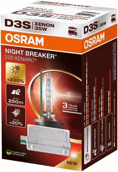 OSRAM NIGHT BREAKER 220 ŻARÓWKA D3S BOX