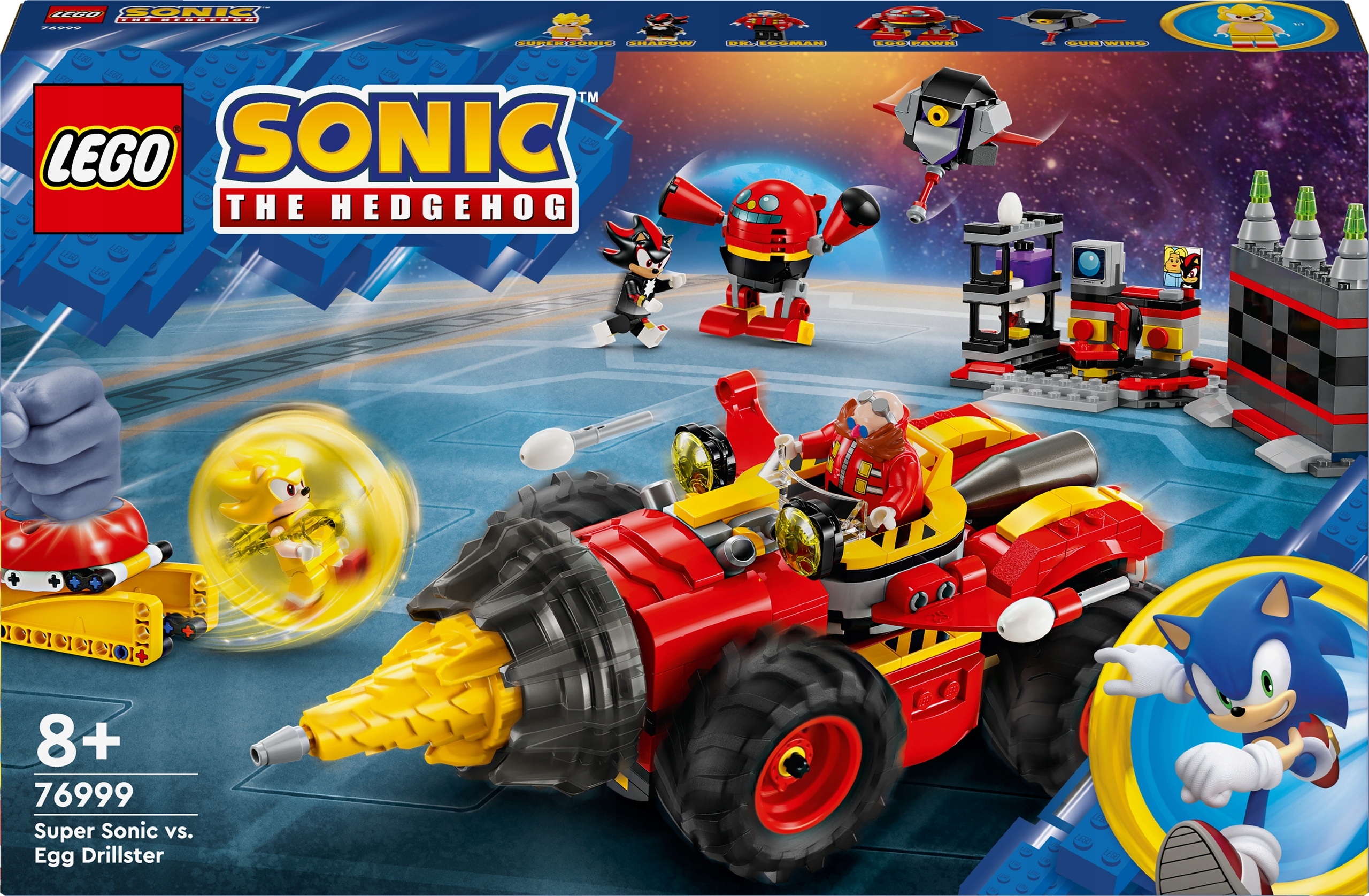 Lego 76999 Sonic the Hedgehog Sonic vs. Egg Drillster