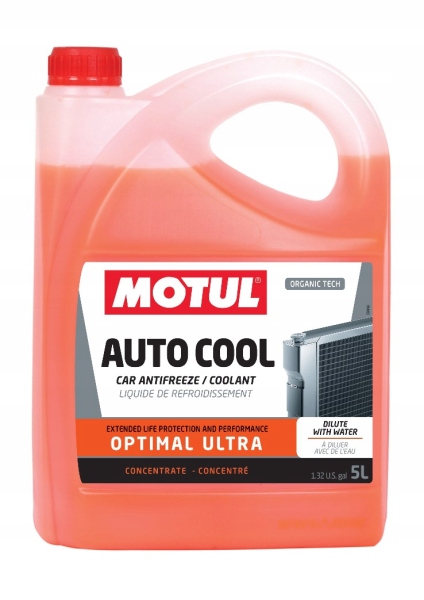 Koncentrat Płynu Chłodniczego Motul Auto Cool Optimal Ultra 5L