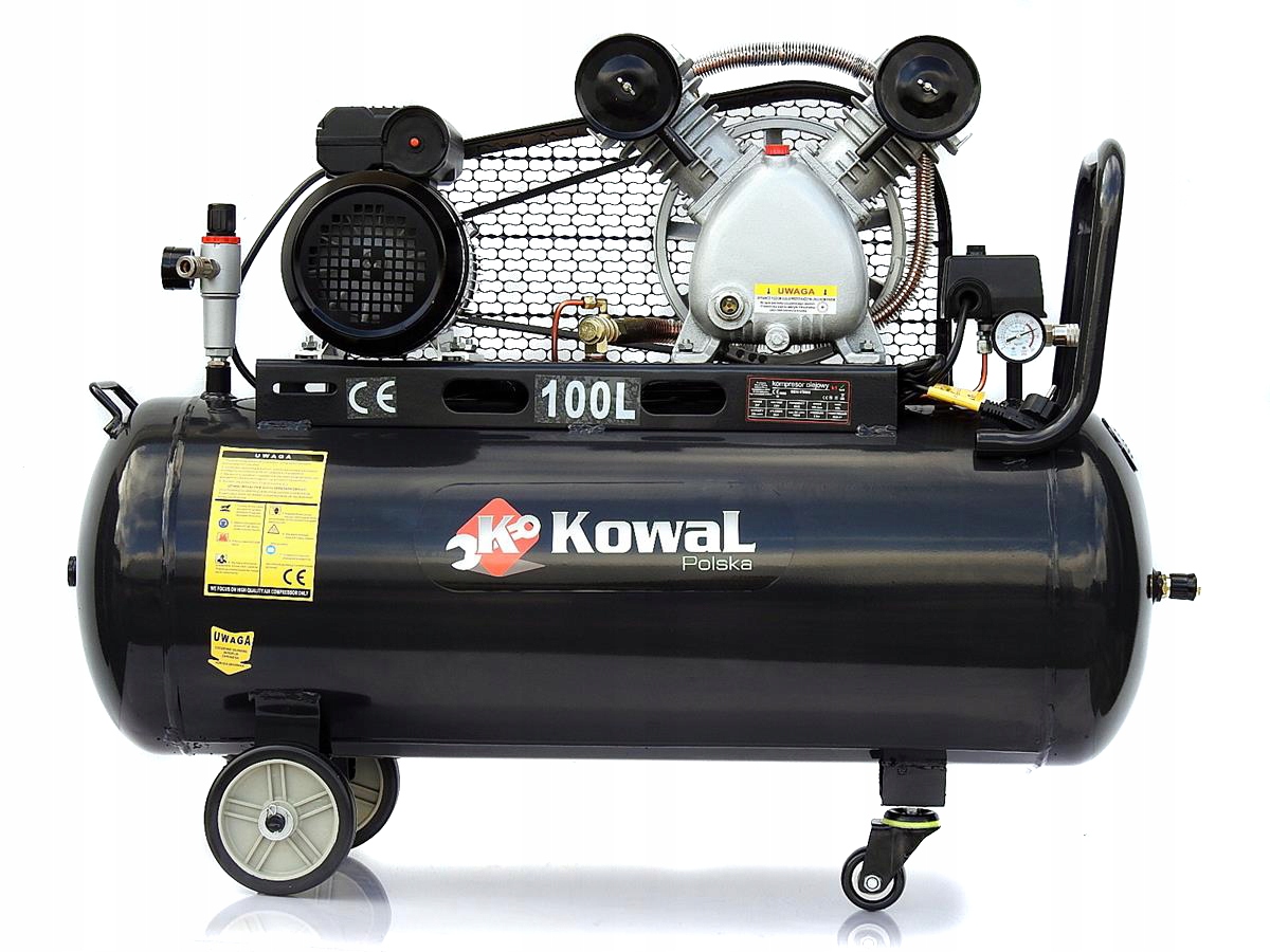 KOMPRESORIUS K1 alyva 100L oro kompresorius V2 Modelis KowaL k1