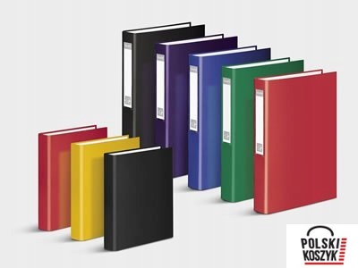 Segregator ringowy VauPe FCK 40 mm 2 ringi A5 czerwony 058/01