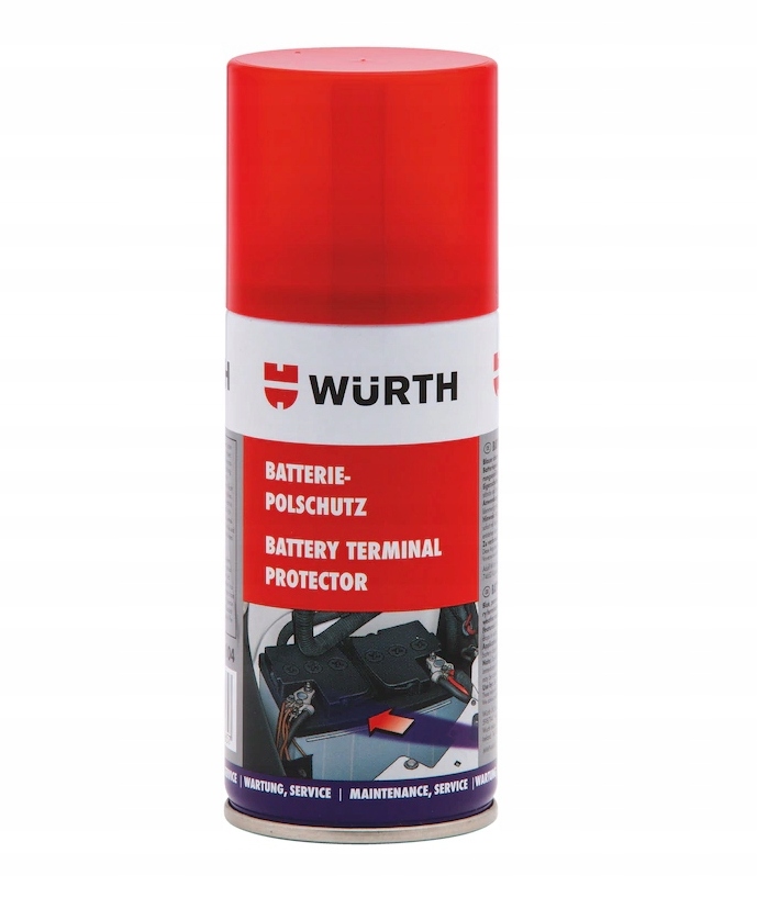 Preparat Ochronny Do Biegunów Akumulatora Wurth 150ML 0890104
