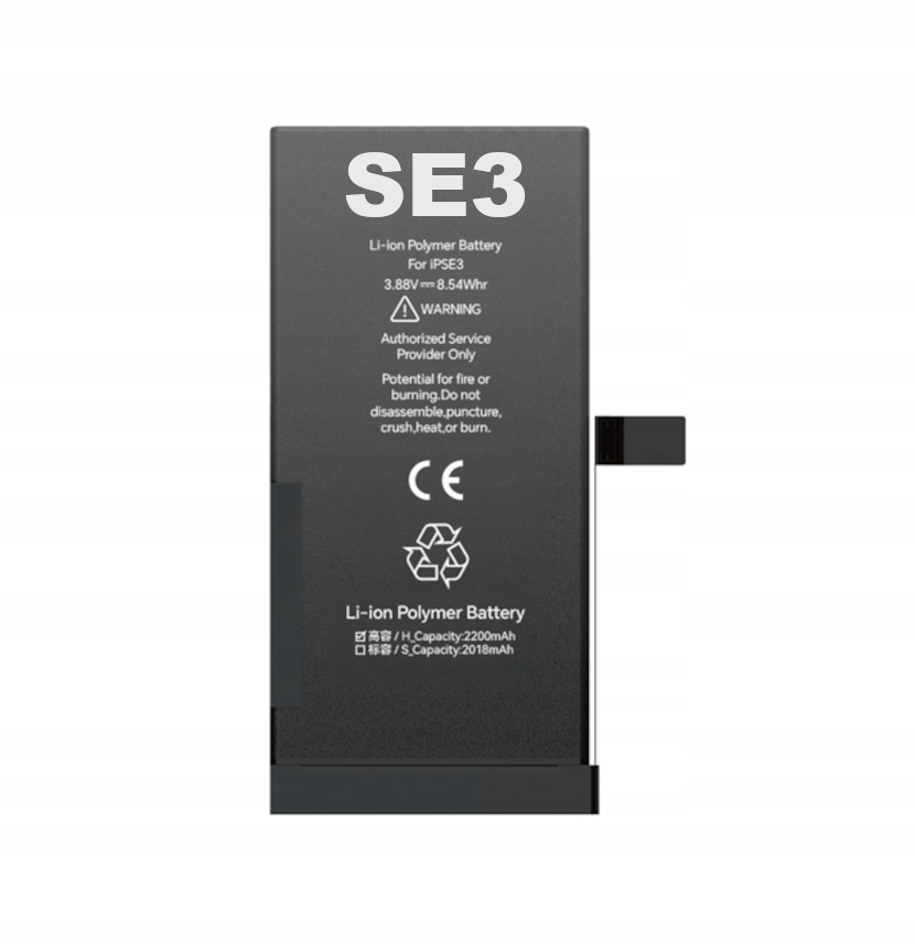 Bateria Jcid z możliwością przypisania Hc iPhone SE3