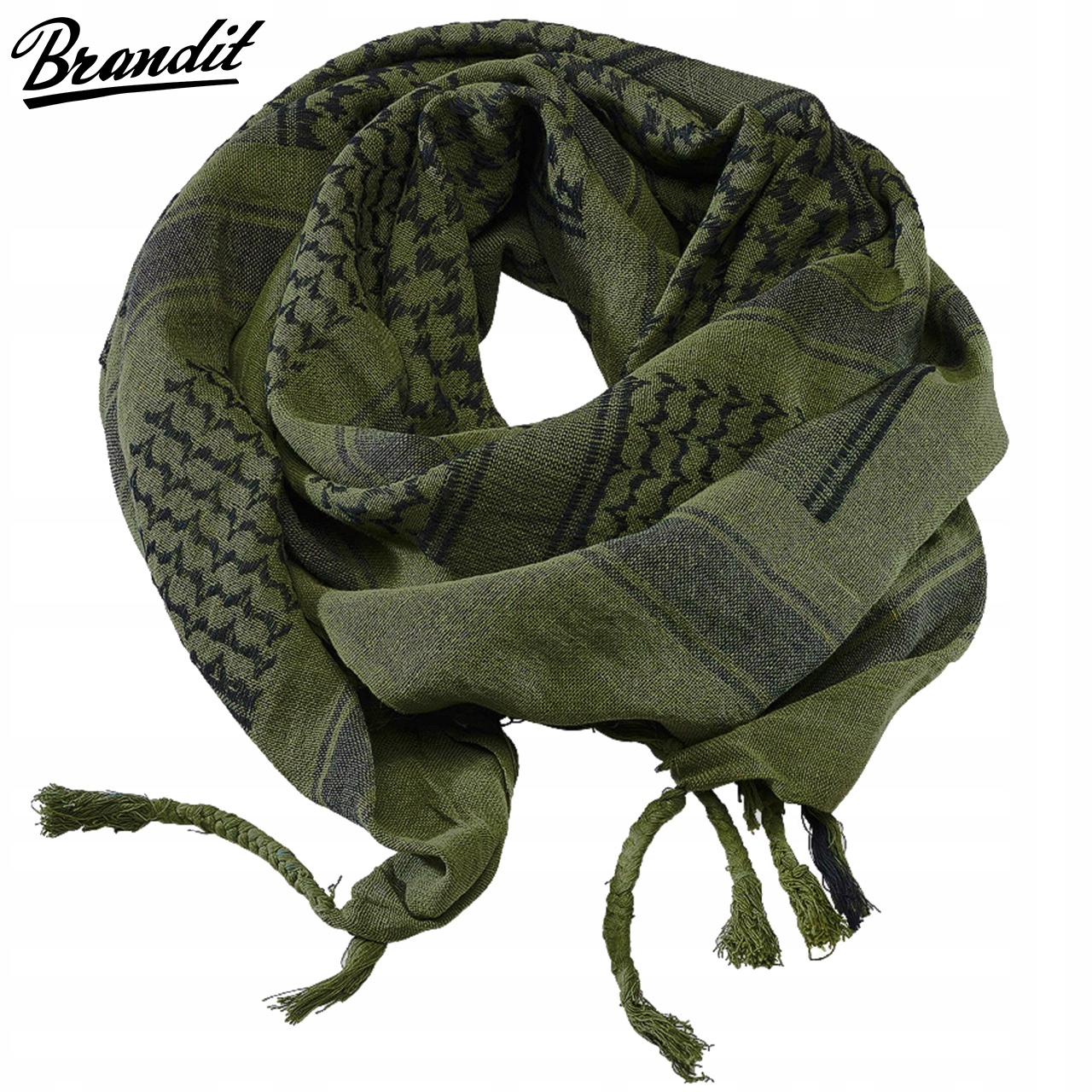 CHUSTA ARAFATKA KEFIJA BRANDIT 110X110 OliveBlack EAN (GTIN) 4051773097151