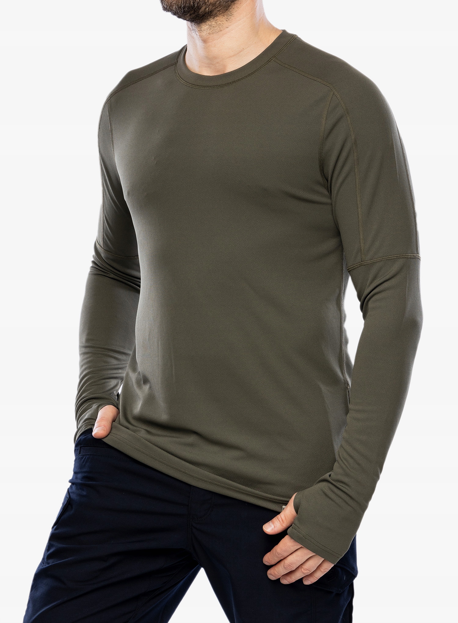 5.11 Tropos Baselayer L/s Top termo Mikina zelená Ranger Green S