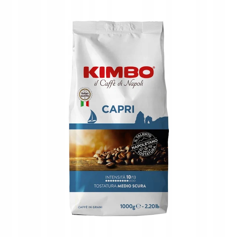 Levně Káva zrnková Kimbo Capri 1 kg