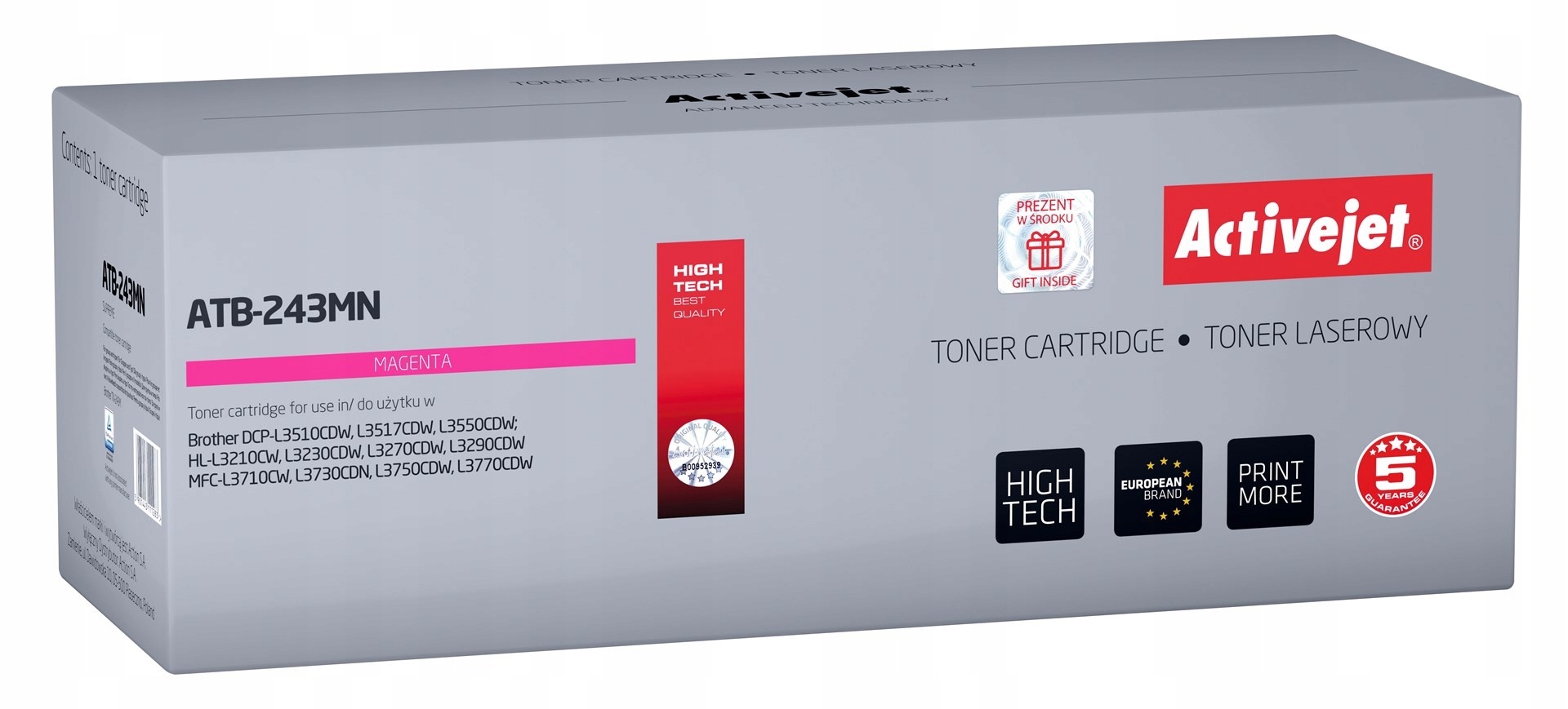 Activejet ATB-243MN Toner (zamiennik Brother TN-243M Supreme