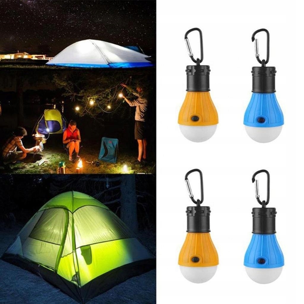 ZESTAW 4X LAMPKA TURYSTYCZNA LED BIWAK POD NAMIOT Marka inna marka