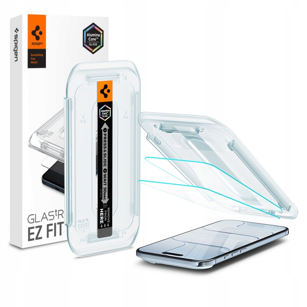 Szkło Hartowane Spigen Glas.tr ”ez Fit Ac” 2-PACK Iphone Air Clear