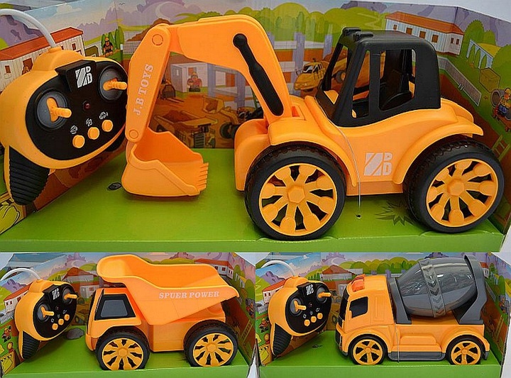

Wywrotka/betoniarka/koparka Auto Zdalnie Sterowane