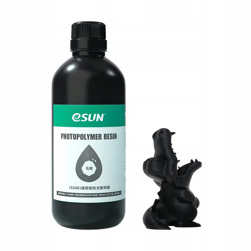 eSun pryskyřice S200 Standard Resin Deep Black černá 1000 g