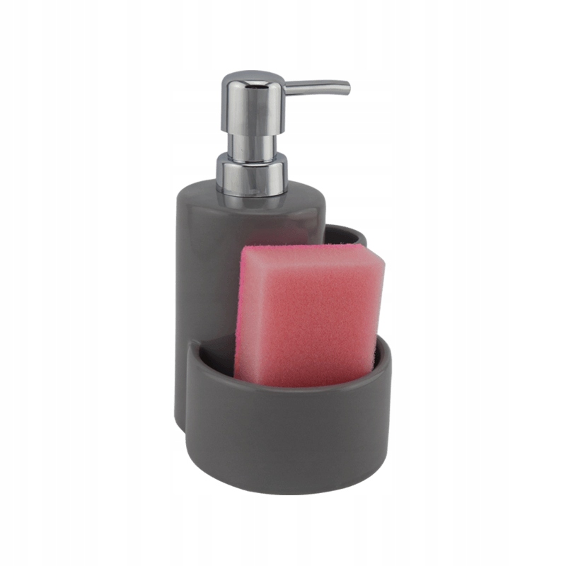 

Dozownik do Płynu do Naczyń Ceramiczny Szary