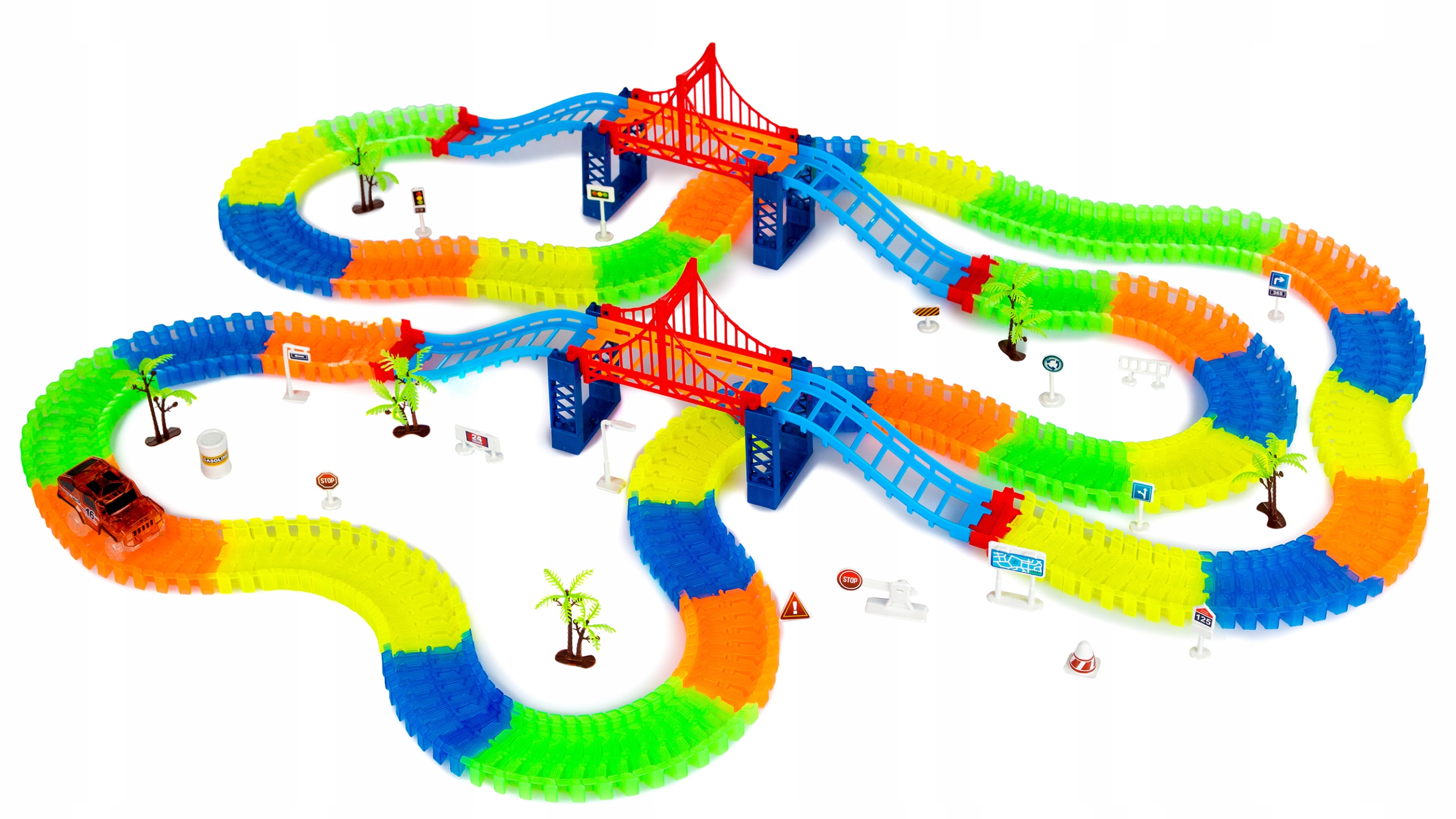 TOR SAMOCHODOWY GLOW TRACKS ŚWIECĄCY AUTO Rodzaj pojazdu tor samochodowy