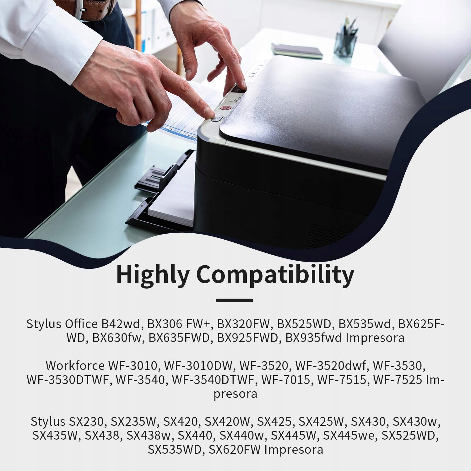 T1291 KOMPATYBILNE Z EPSON WF-3520 WF-3540 WF-7525 WF-7515 SX-235W SX-425W — miniatura 4