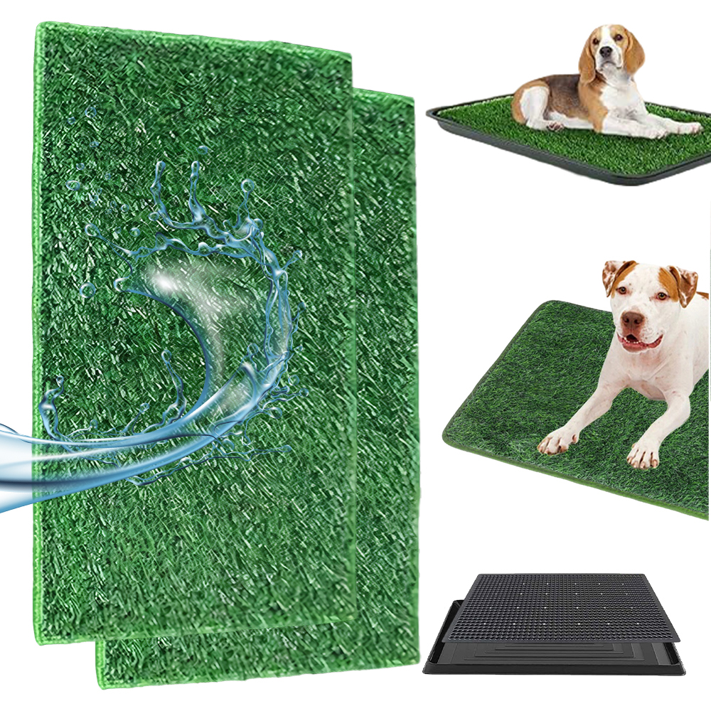 Levně Umělá Trávníková Toaleta Pro Psa 76 X 51 CM Pro Domácnost I Venkovní Použití