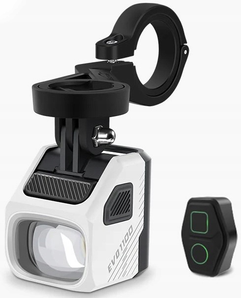 Přední světlo Magicshine Evo 1100 lm Držák a Pilot Bílé