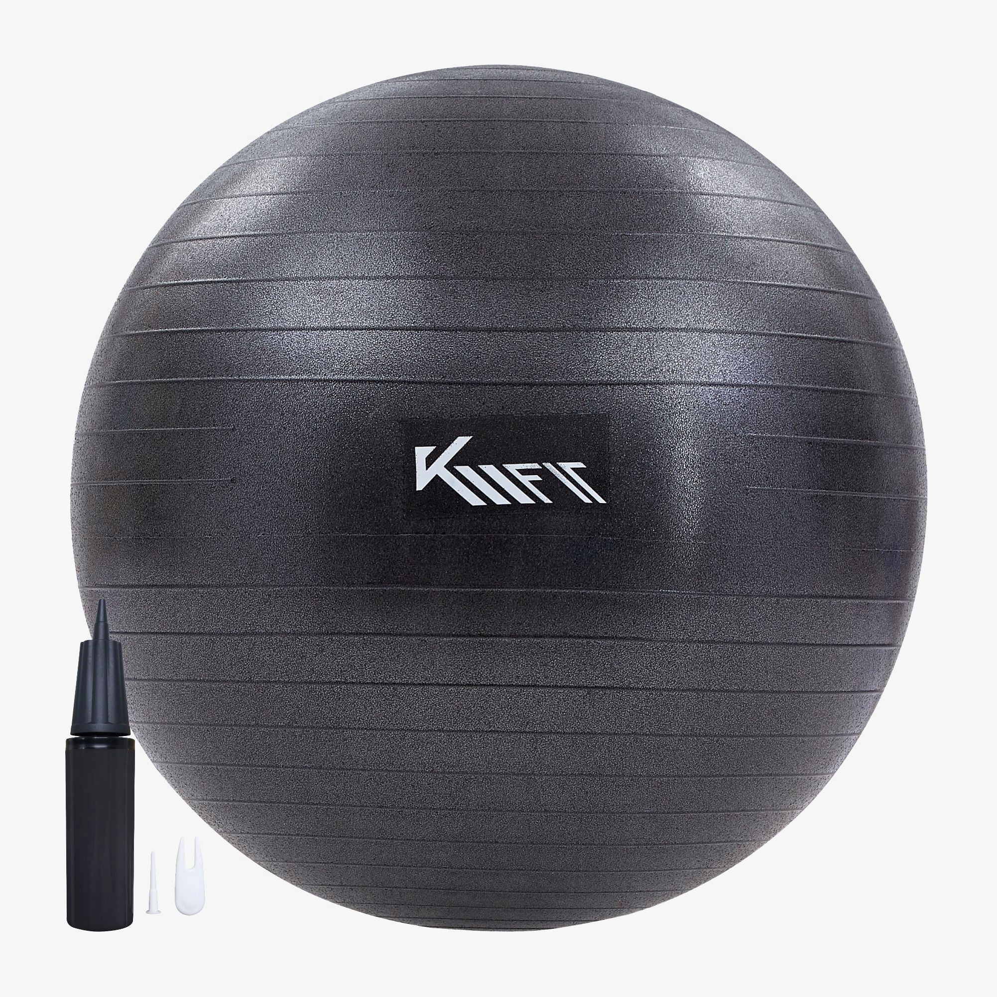 Piłka do Ćwiczeń KM-Fit 65 cm z Pompką do 300 Kg Joga Fitness