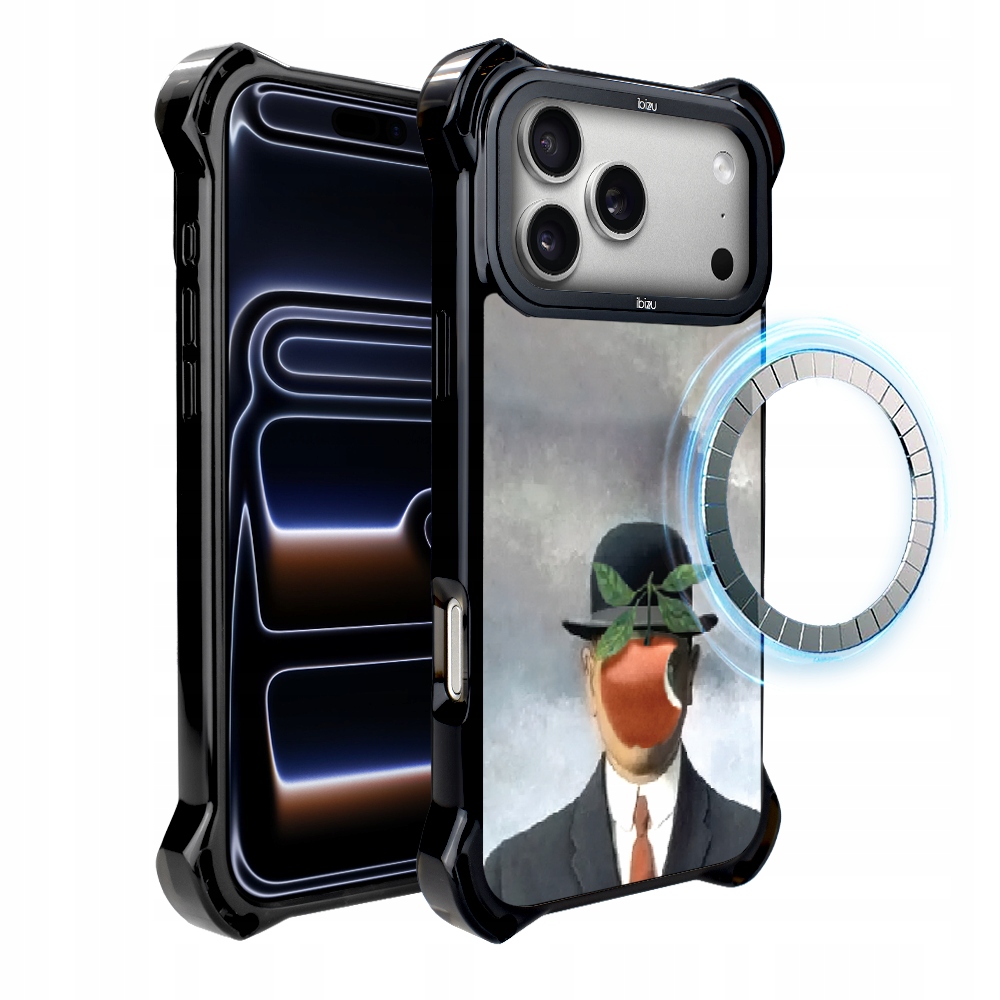 Pouzdro pro iPhone 17 Pro Ibizu DropGuard Ultra s MagSafe, syn člověka