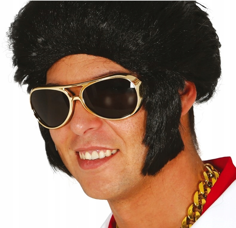 Okulary Elvis Presley Elvisa Król Rock Lata 50 60 70 Elwis King Gangstera