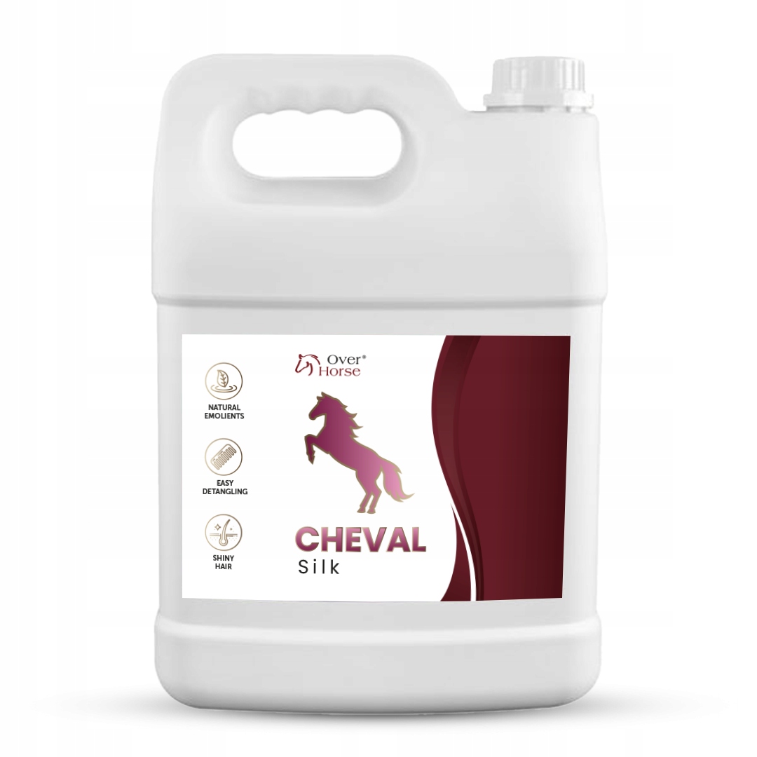Odżywka do grzywy i ogona Over Horse Cheval Silk 5l szampon 50ml