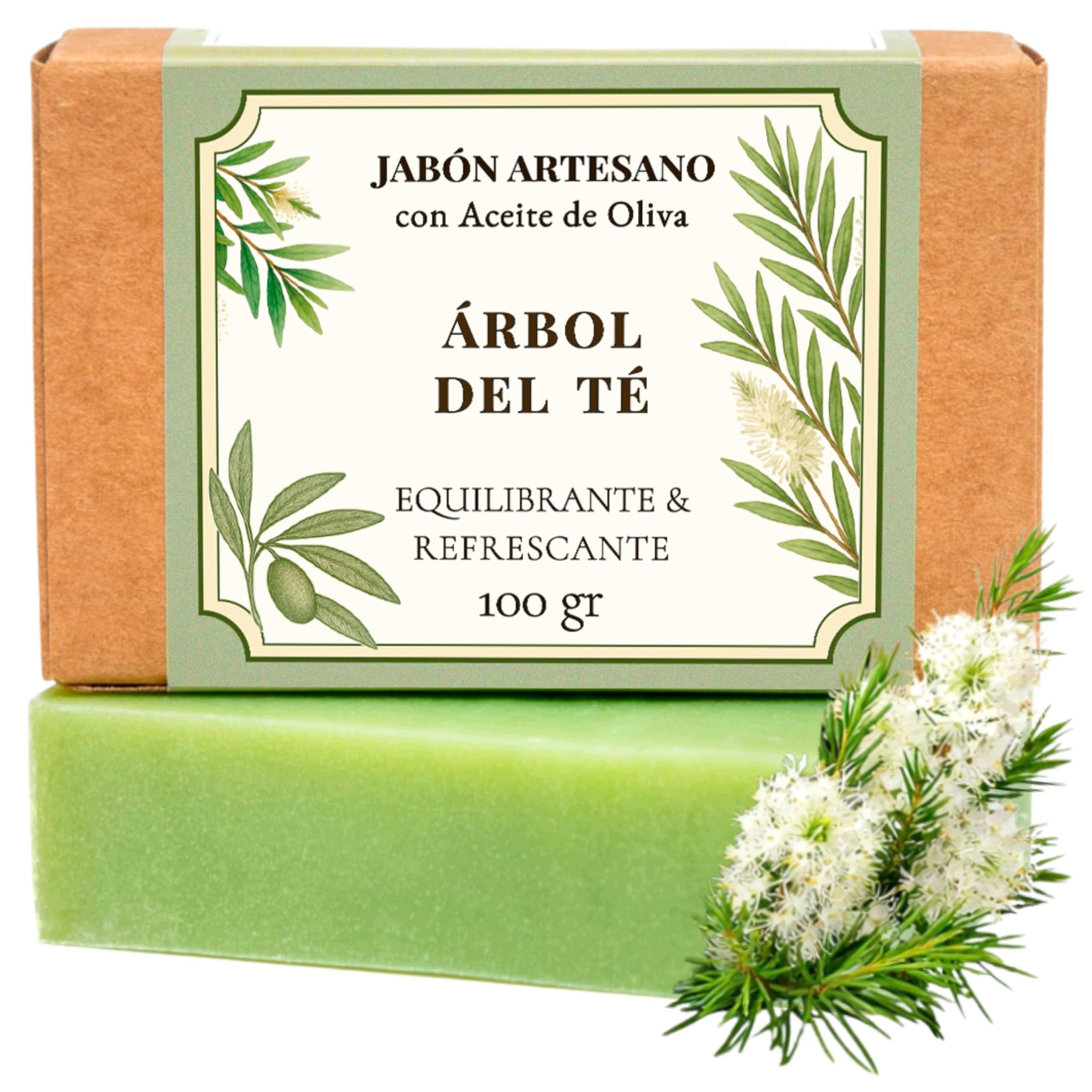 Přírodní mýdlo s olejem z čajovníku Cabrerizo Soap 100 g
