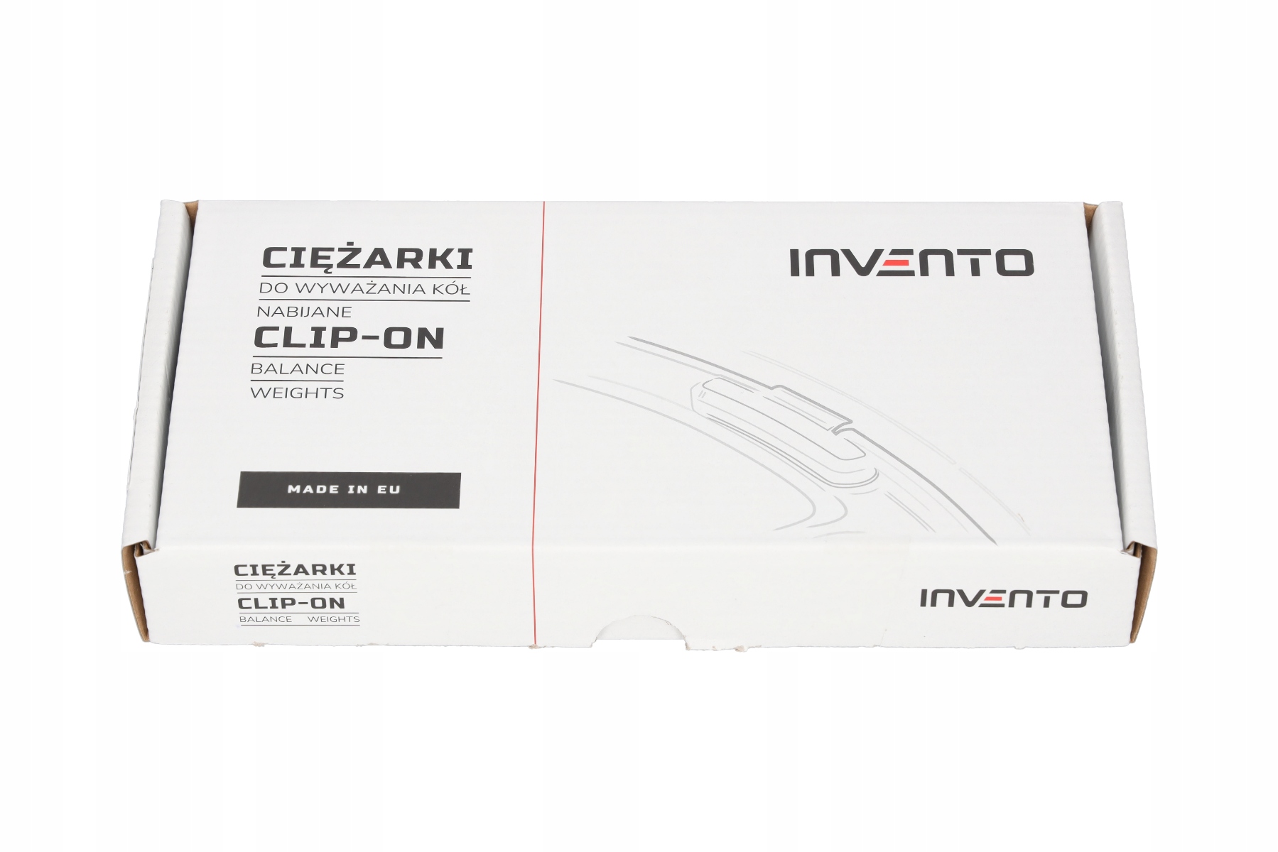 Ciężarki do felg Invento TPALU-015 Przeznaczenie do felg aluminiowych