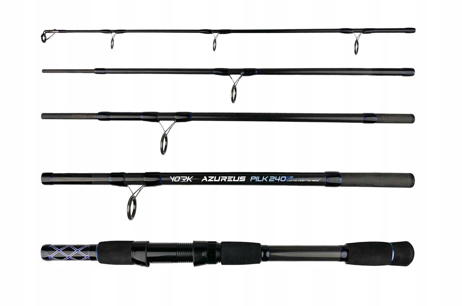 WĘDKA MORSKA YORK AZUREUS TRAVEL PILK 270/60-200g