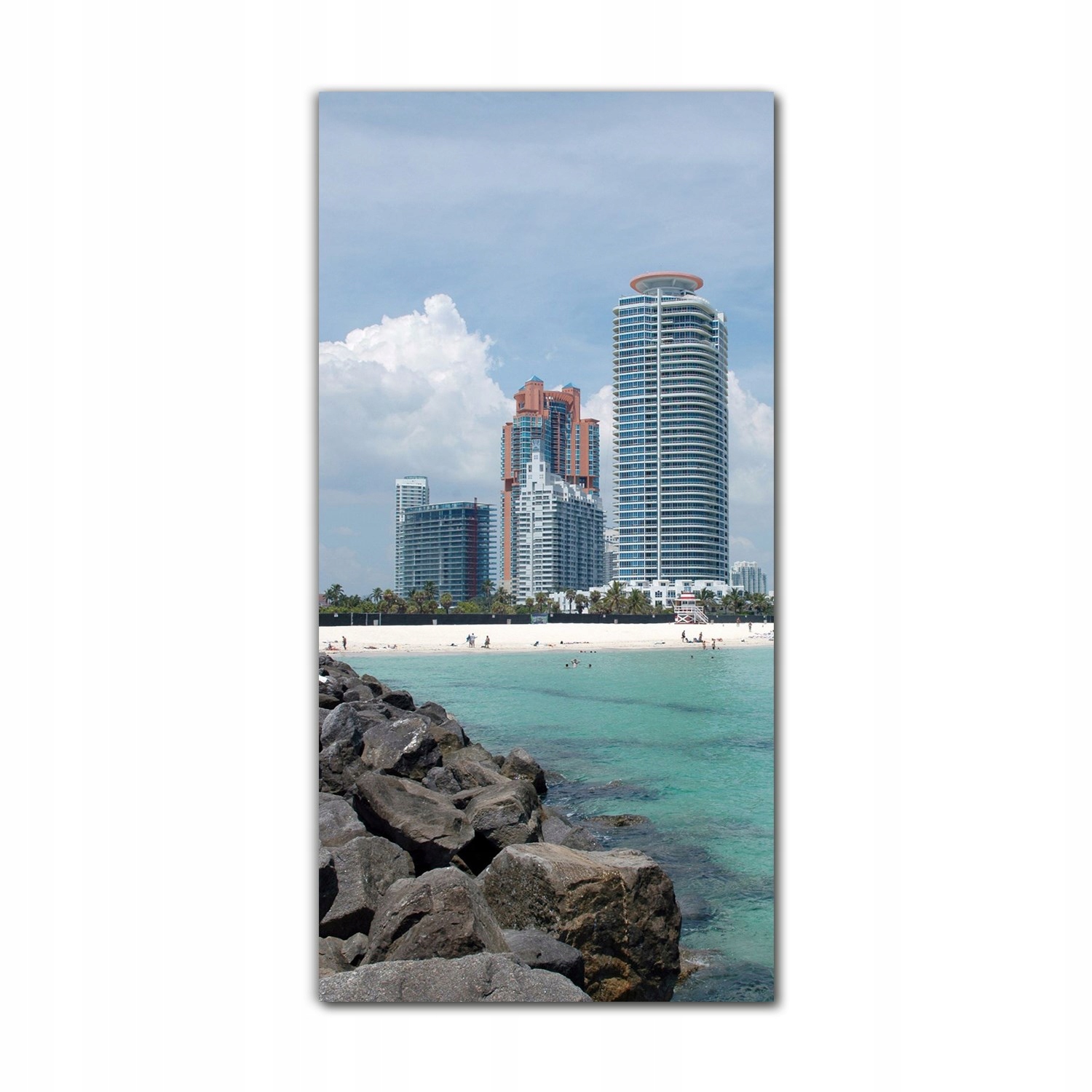 

Foto-obraz na szkle na ścianę 70x140 Ocean plaża