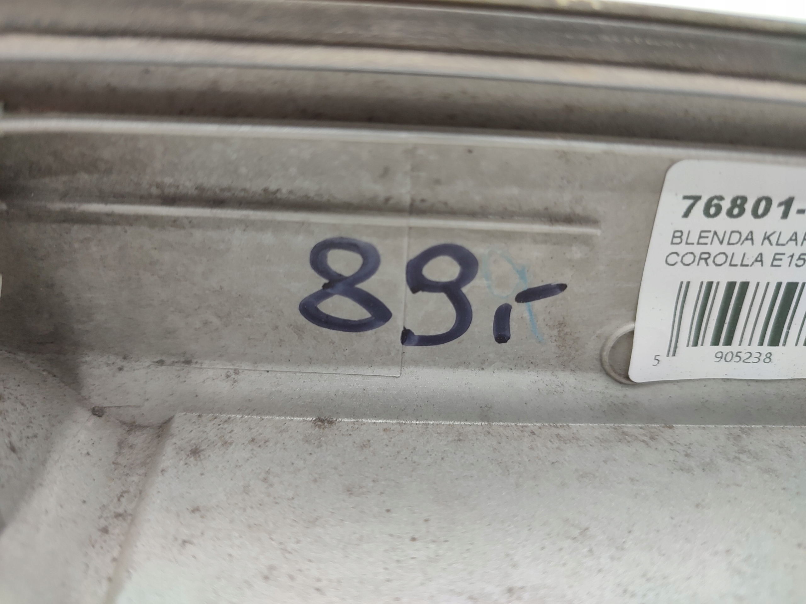 cap moulding bonnet rear part TOYOTA COROLLA E15 76801-12820