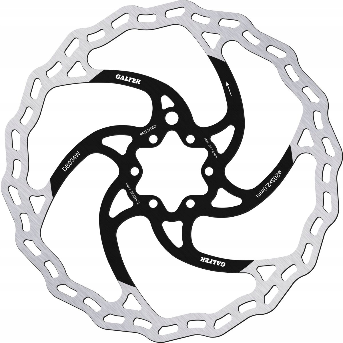 Tarcza Hamulcowa Galfer Wave 203 MM