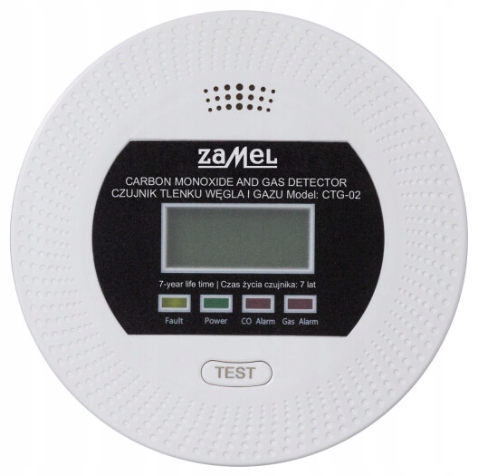 Typ snímača oxidu uhoľnatého a plynu: CTG-02