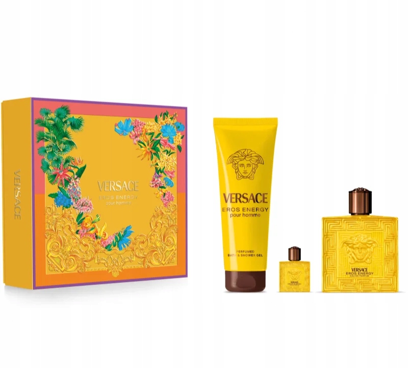 Versace Eros Energy Edp 100ml Gel 150 Ml Edp 5ml