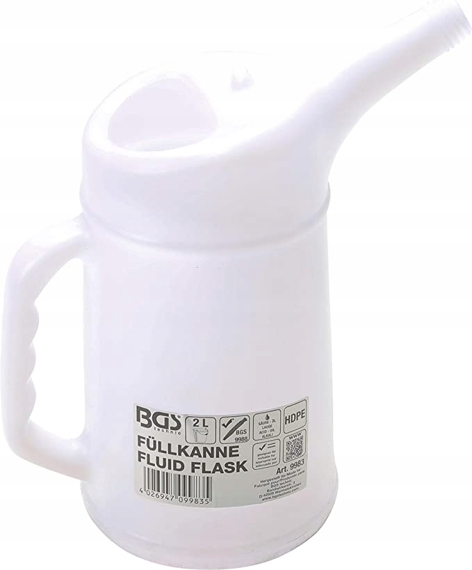 Контейнер для электролита и масла 2 литра BGS