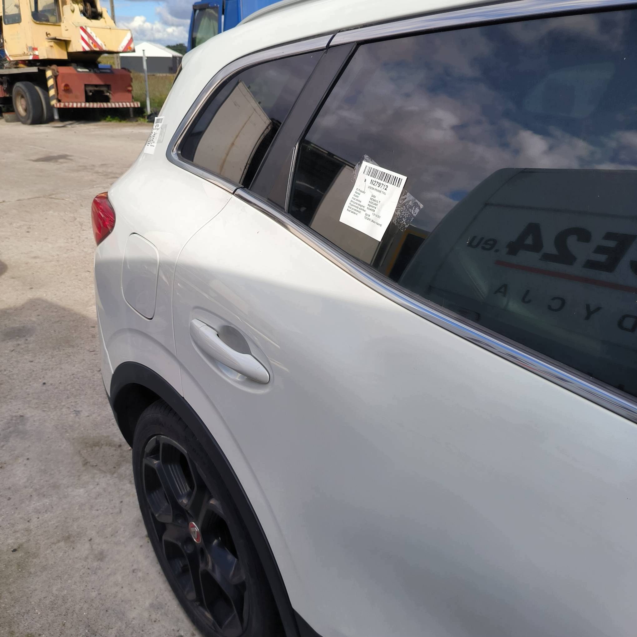 longherone parafango destra posteriore TEQNC RENAULT KADJAR