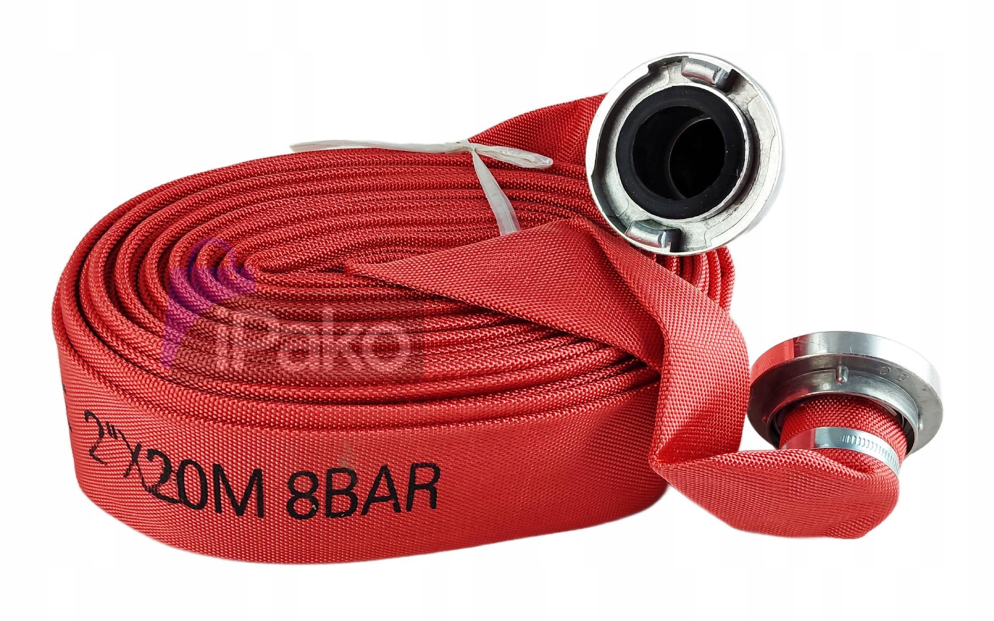 Mocny Wąż 2 cale 52mm 20m Strażacki Do Szamba Brudnej Wody Do Pompy Fastfix